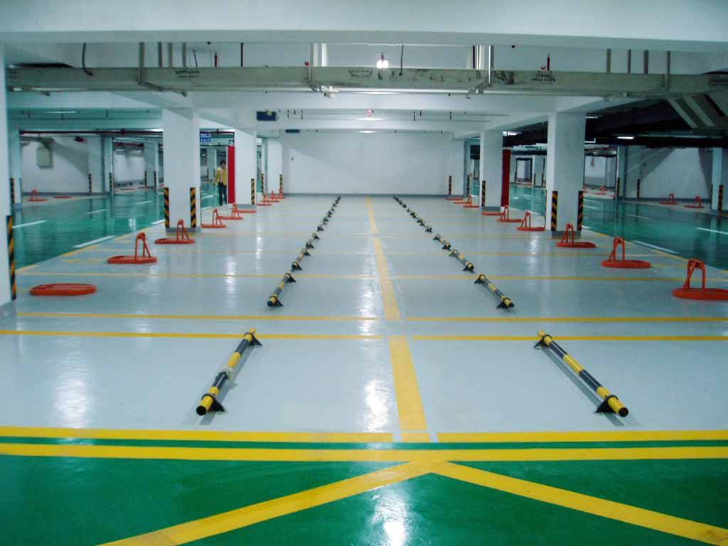 宁波停车场车位划线厂家|地下车库划线厂家价格 